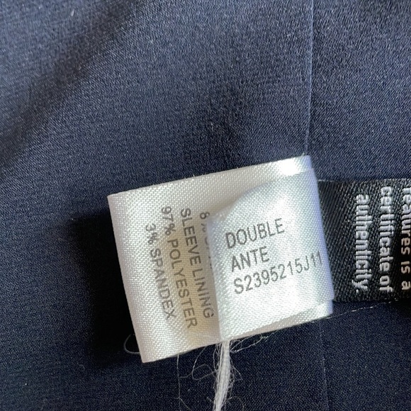 diane Von Furstenberg Long Wool Blend Double Ante Blazer Size 2 - Picture 7 of 12